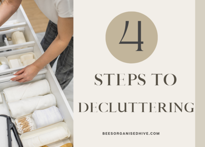 decluttering, self-care, organising your living room, living with less