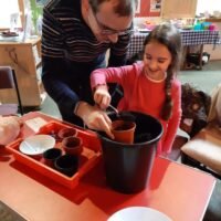 planting, home education