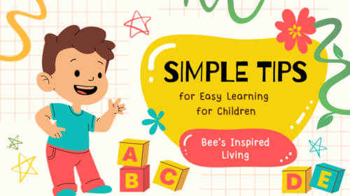 Colorful Playful Illustrated Tips for Easy Learning of English by Children Presentation