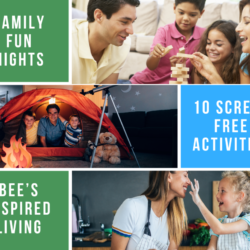 family fun nights, family life