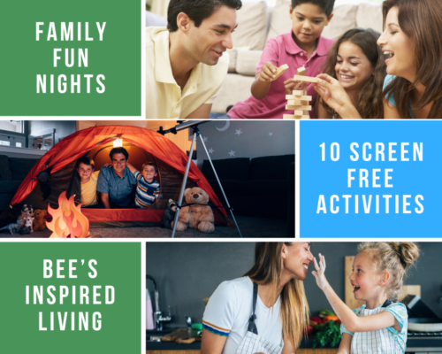 family fun nights, family life