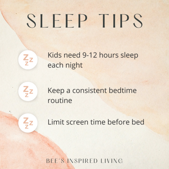 kids sleep better