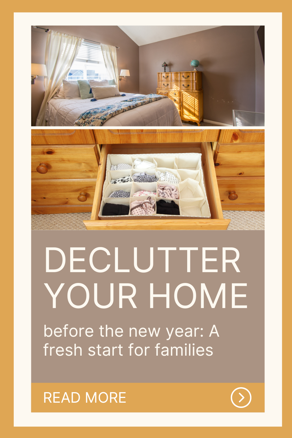 new year, decluttering