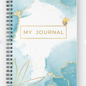 notebook, journal, reflecting on the past year