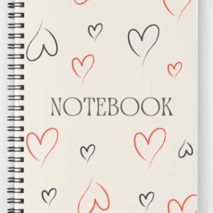 Heart notebook