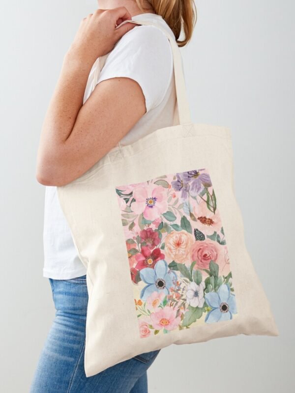 Floral Tote Bag