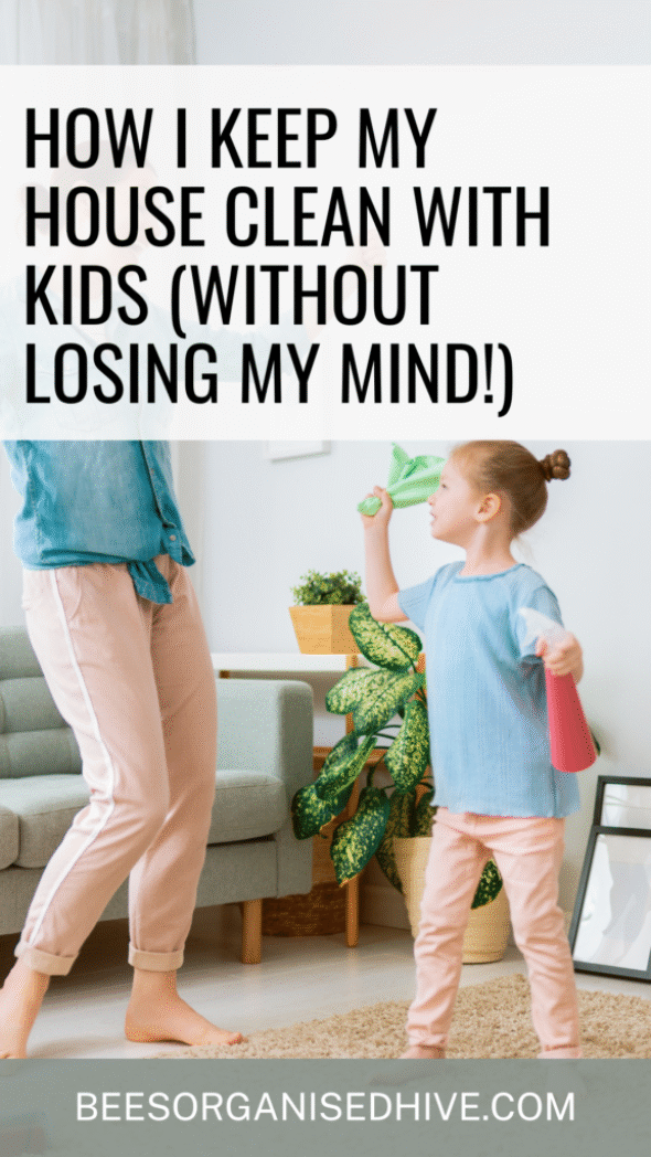 house clean, parent with intention