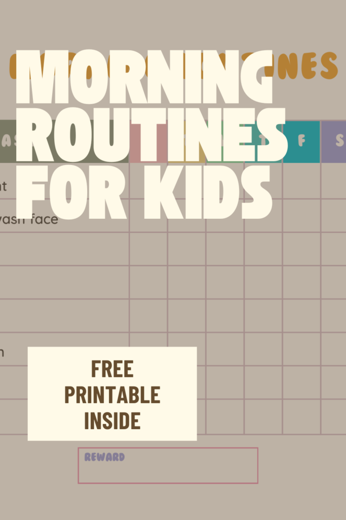 A Morning Routine For Kids Morning Routines for Kids: Simple Steps to Happier Starts
